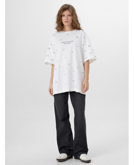 Футболка белый +печать9