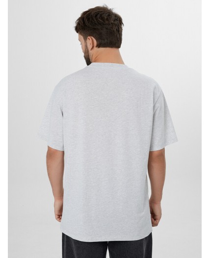 Футболка серый меланж 4306-А