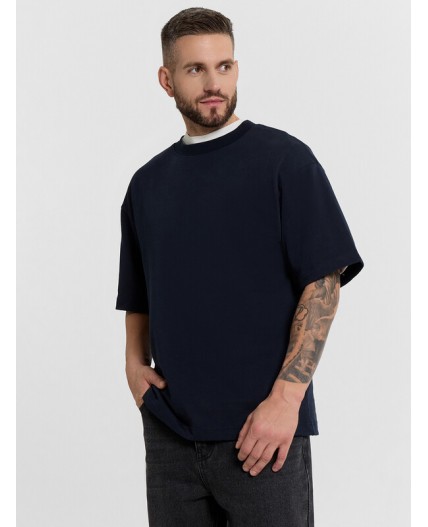 Футболка темно -синий