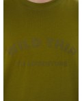 Футболка травяной +печать