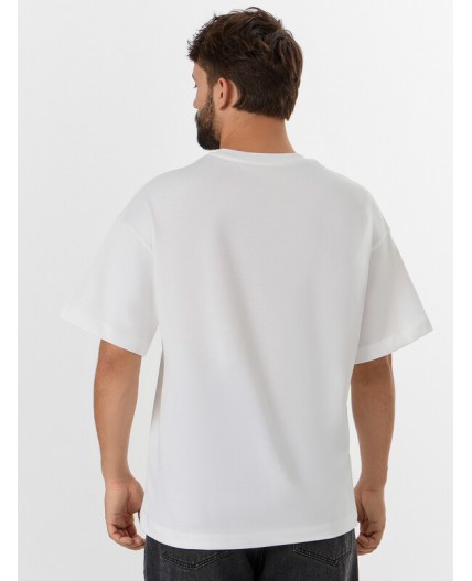 Футболка белый +печать4