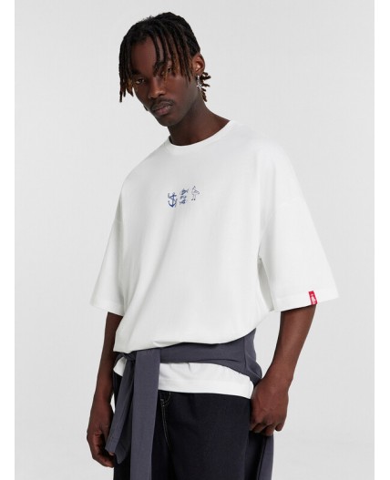 Футболка белый +печать