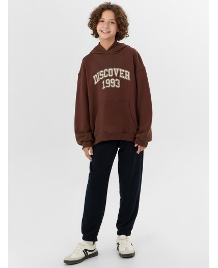 Худи кофе +печать