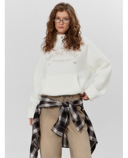 Худи молочный