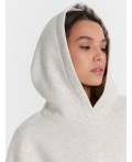 Худи св.серый меланж