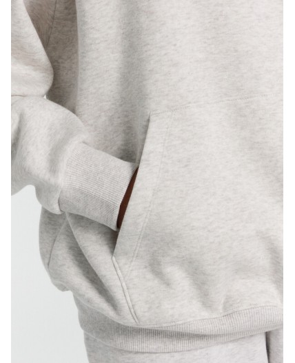 Худи св.серый меланж