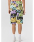 Шорты цветные граффити
