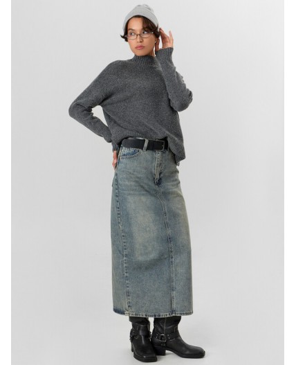 Юбка голубой +тинт