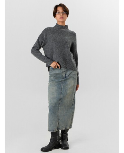 Юбка голубой +тинт