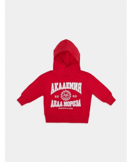Худи красный +печать