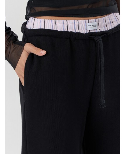 Брюки черный