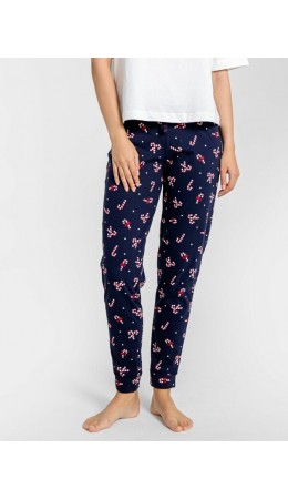 Брюки домашние конфеты на чернильном