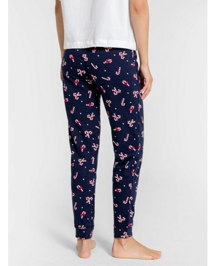 Брюки домашние конфеты на чернильном