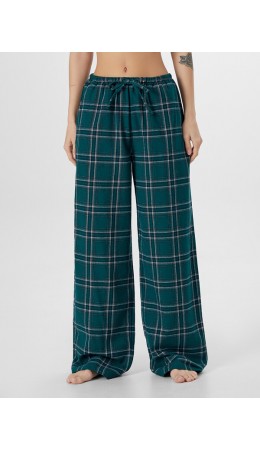 Брюки клетка на еловом