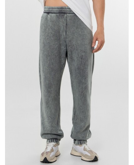 Брюки ACID WASH графит