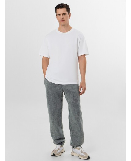 Брюки ACID WASH графит