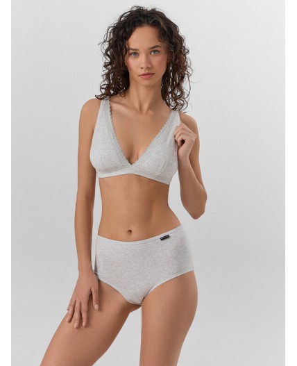 Бюстгальтер серый меланж 4306-А