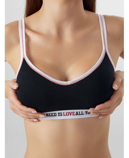 Бюстье черный1