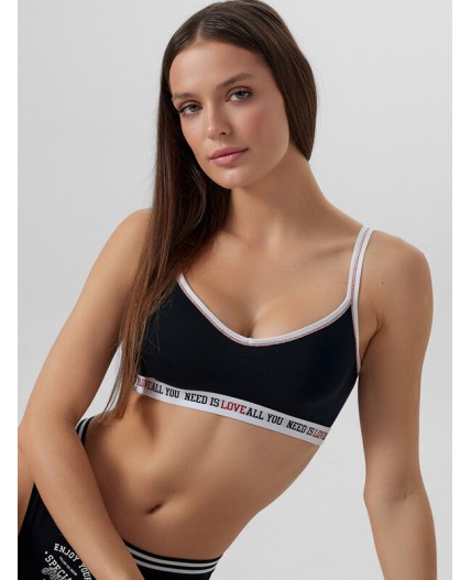 Бюстье черный1