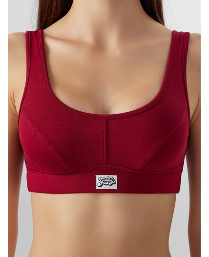 Бюстье бордовый