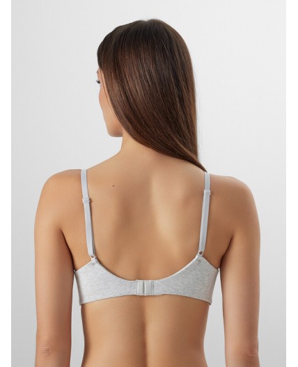 Бюстье серый меланж 4306-А-2