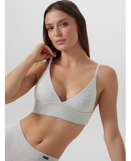 Бюстье серый меланж 4306-А-2