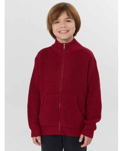 Джемпер гранатовый красный