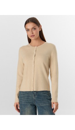 Кардиган экрю