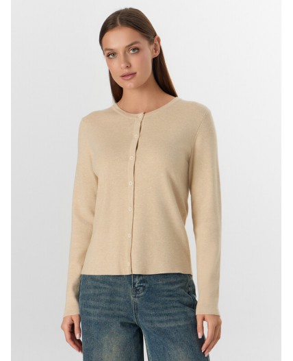 Кардиган экрю