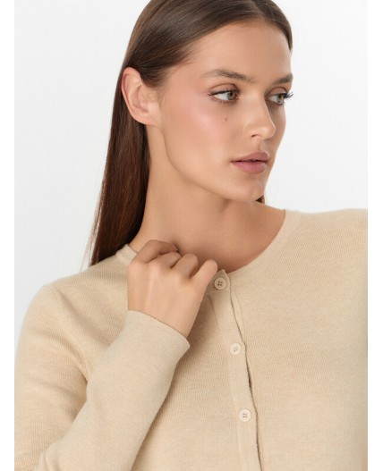 Кардиган экрю