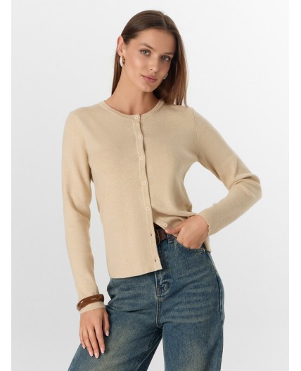 Кардиган экрю