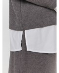 Джемпер серый меланж Gulle 4654-D
