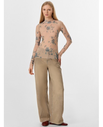 Джемпер розы на марципане1