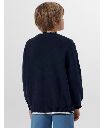 Жакет темно -синий