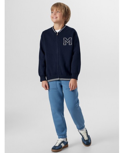 Жакет темно -синий