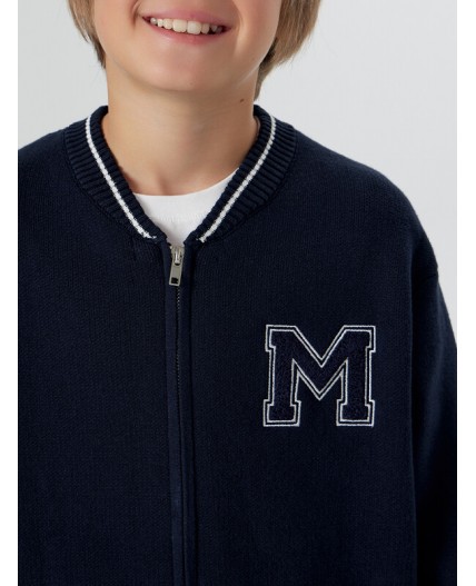 Жакет темно -синий