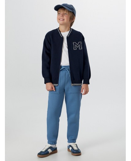 Жакет темно -синий