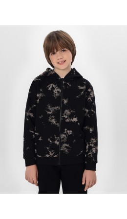 Жакет разводы на черном