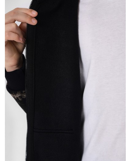 Жакет разводы на черном