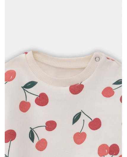 Комплект вишня на молочном