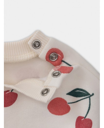 Комплект вишня на молочном