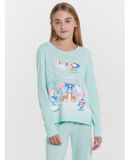 Комплект иней +белые снежинки