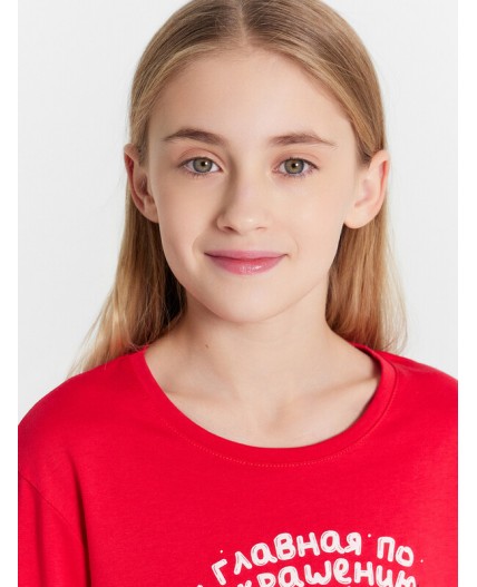 Комплект красный +красная клетка