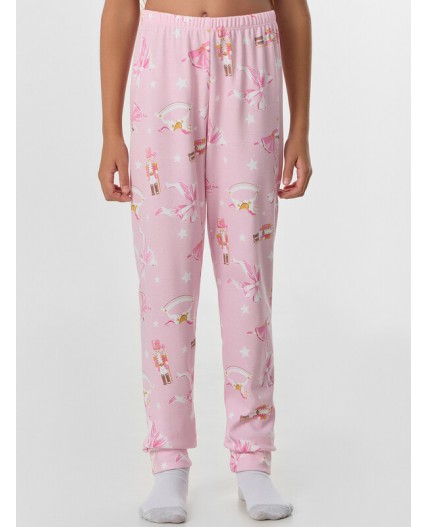 Комплект молочный +НГ бантики на розовой сказке