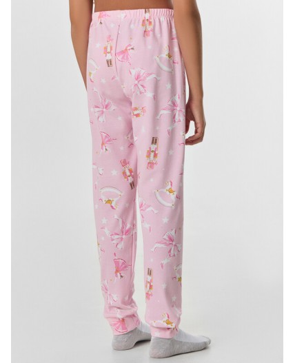 Комплект молочный +НГ бантики на розовой сказке