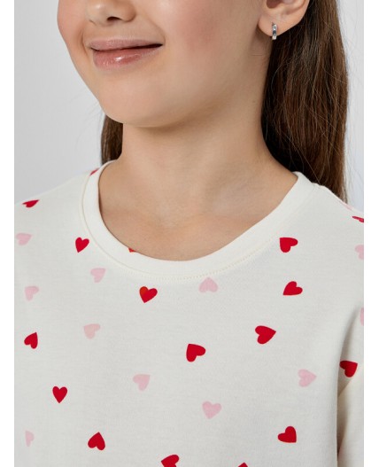 Комплект сердечки на молоке