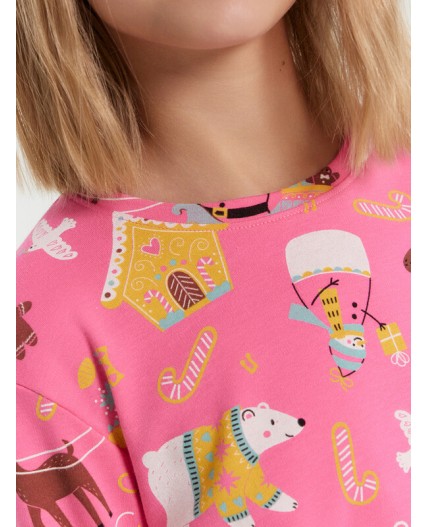 Комплект персонажи на розовом