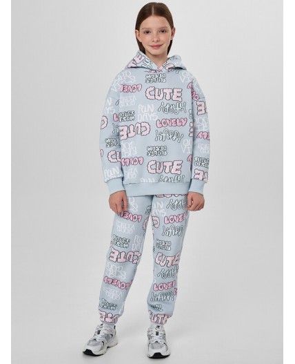 Комплект надписи на нежно -голубом