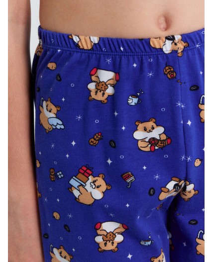 Комплект я.синий +хомяки на синем