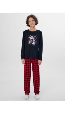 Комплект черный +черно -красная клетка